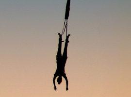 Bungee jumping in Slovenia