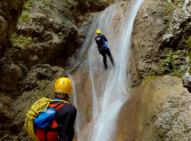 Canyoning tour in Slovenia